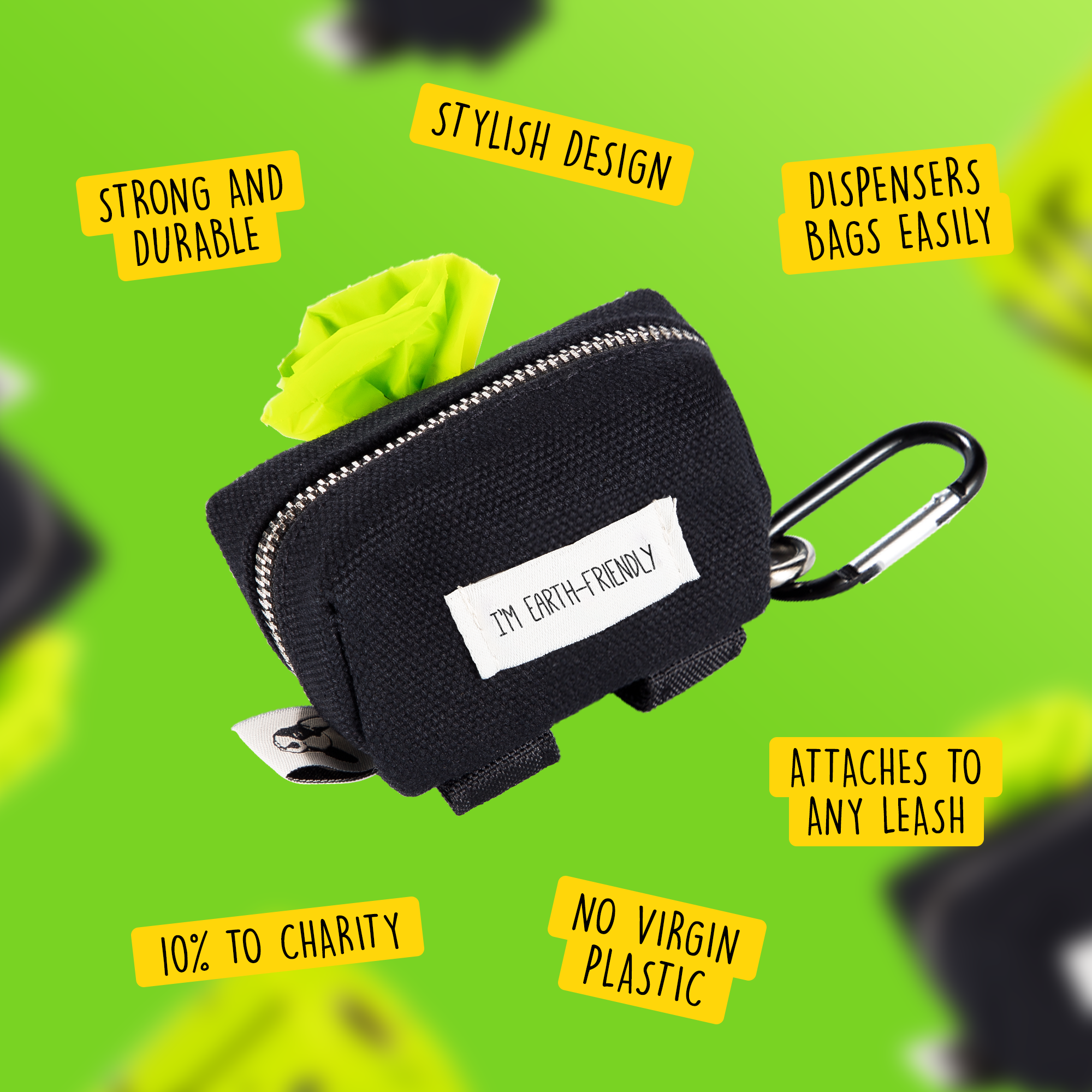 Cotton Dog Poop Bag Dispenser
