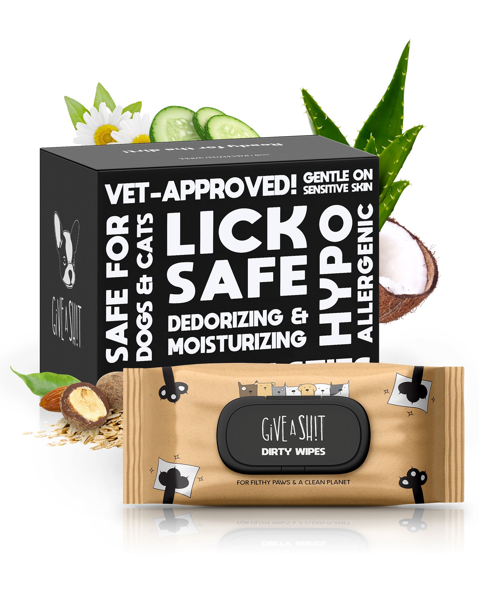 Plant-Based Full Body Pet Wipes