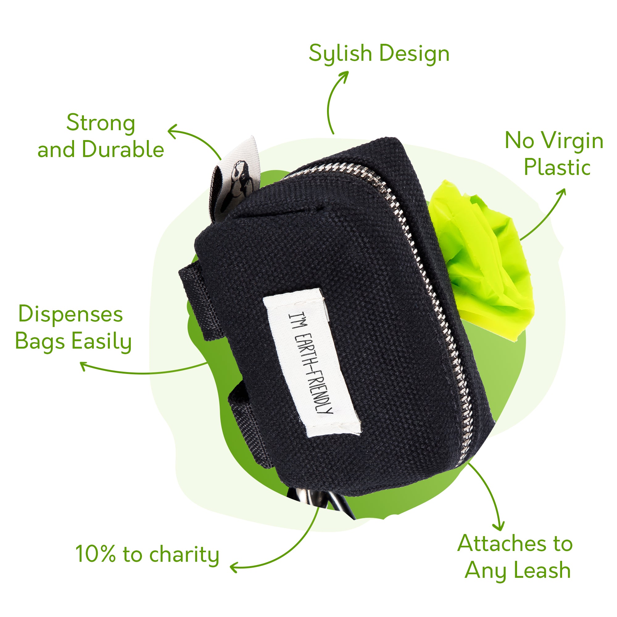 Virgin Plastic-Free Poop Bag Dispenser