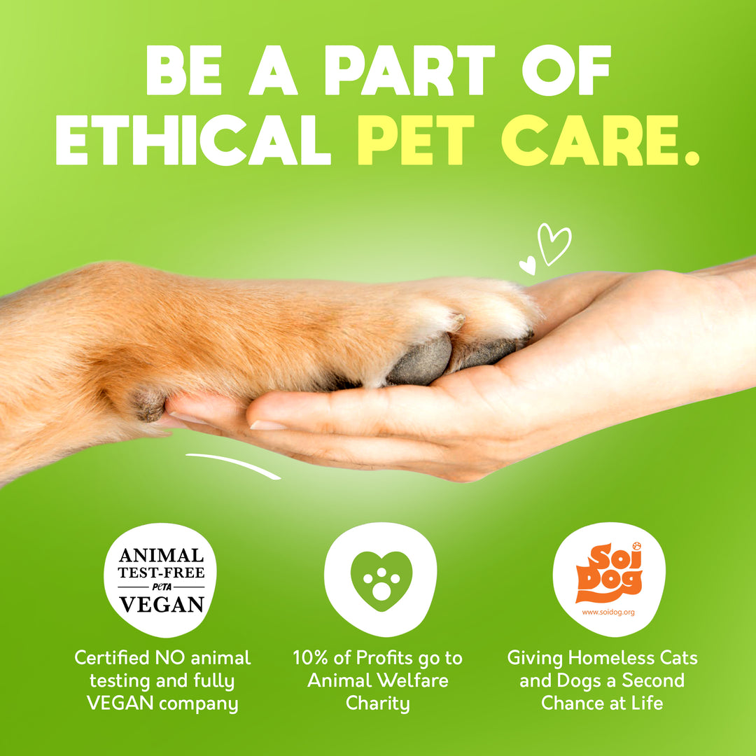 Plant-Based Full Body Pet Wipes for Dogs & Cats - Vet-Designed & Hypoallergenic