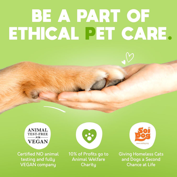 Plant-Based Full Body Pet Wipes for Dogs & Cats - Vet-Designed & Hypoallergenic