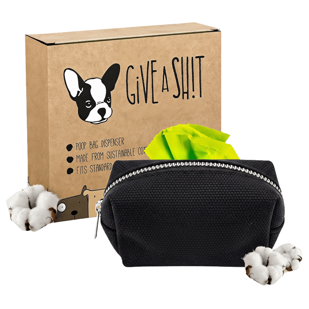 Cotton Dog Poop Bag Dispenser