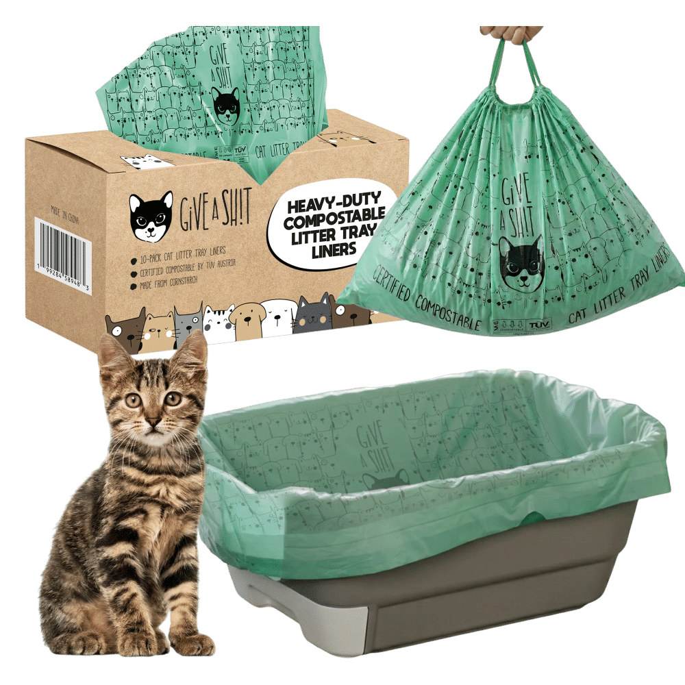 Certified Compostable Cat Litter Tray Liners
