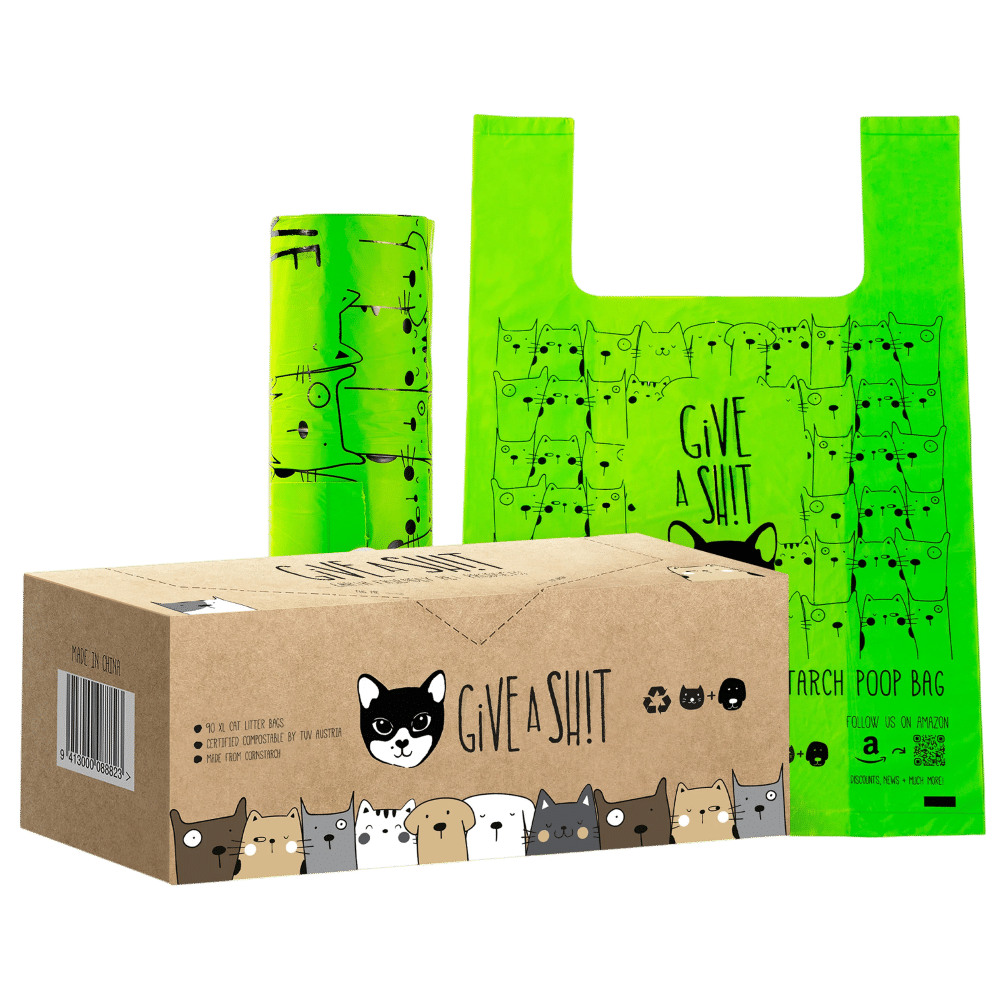 Extra Large Certified Compostable Cat Litter Bags