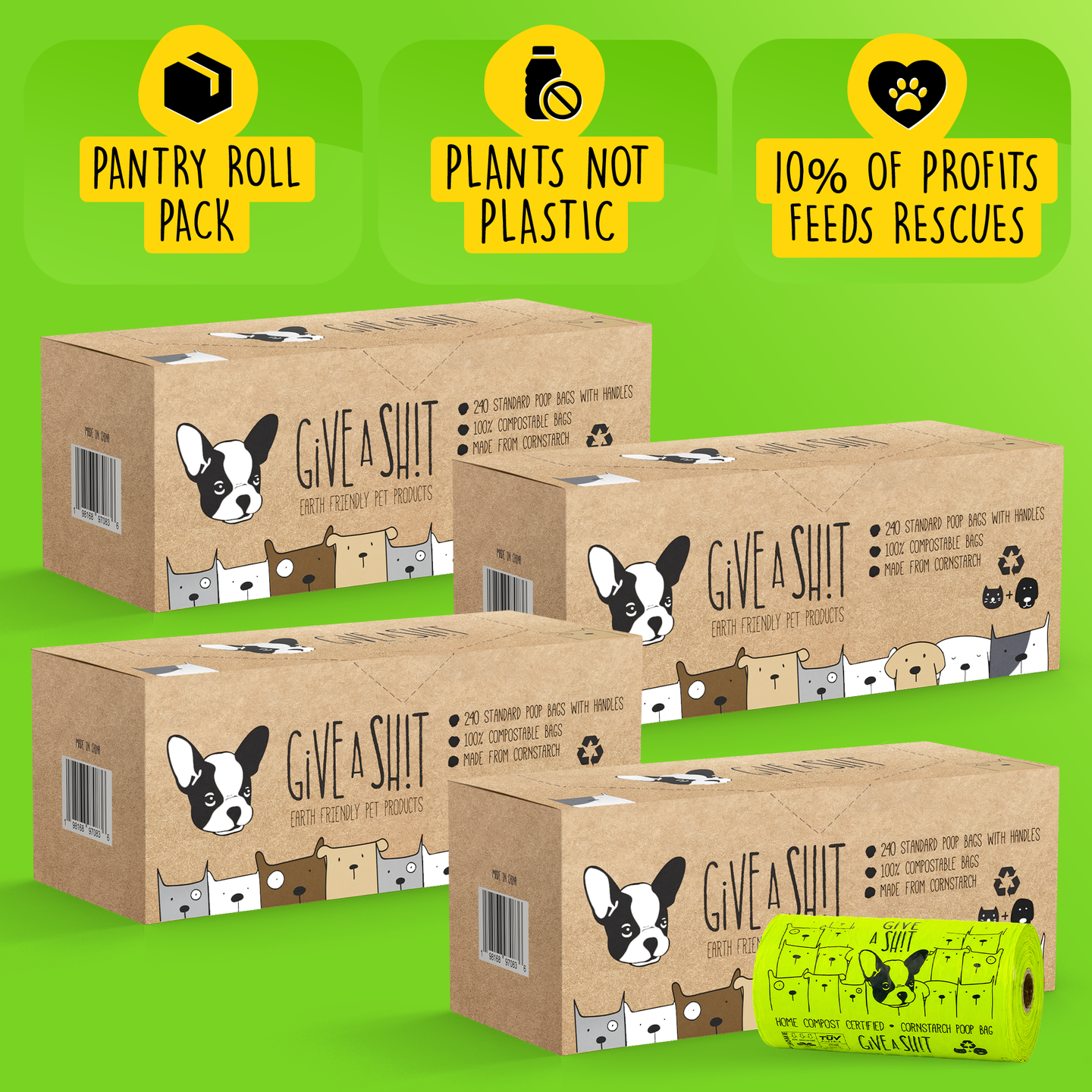 960 Bags (4 x Pantry Roll)