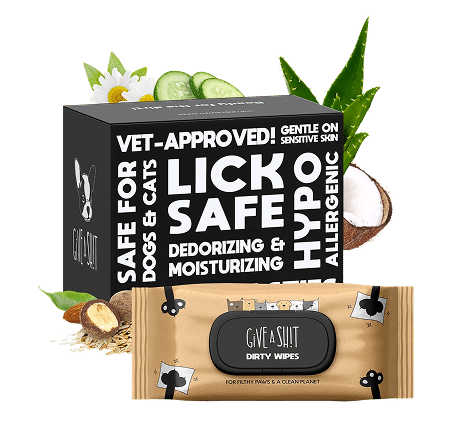 Lick-Safe Hypoallergenic Pet Wipes for Dogs & Cats